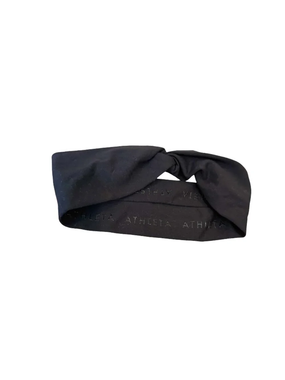 Athleta Black Front Twist Grip Headband – NWOT